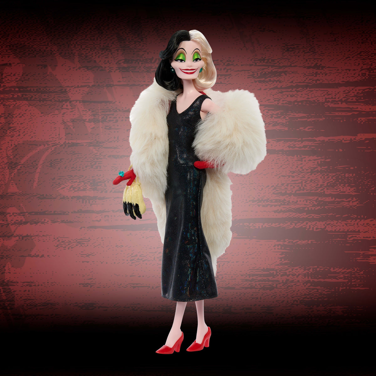 Disney Collector Cruella De Vil Collectible Villains Fashion Doll