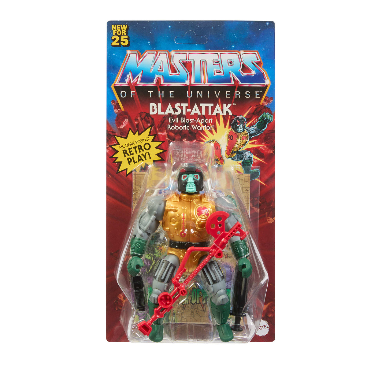 Masters of the Universe Origins Blast-Attak Action Figure