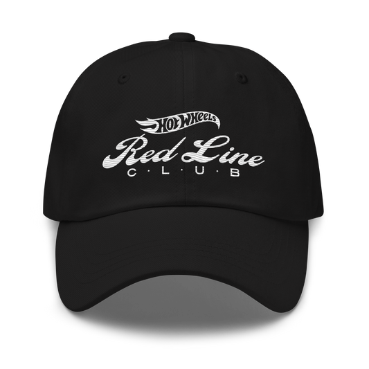 Hot Wheels® Red Line Club® 20th Anniversary Retro Logo Hat - Black