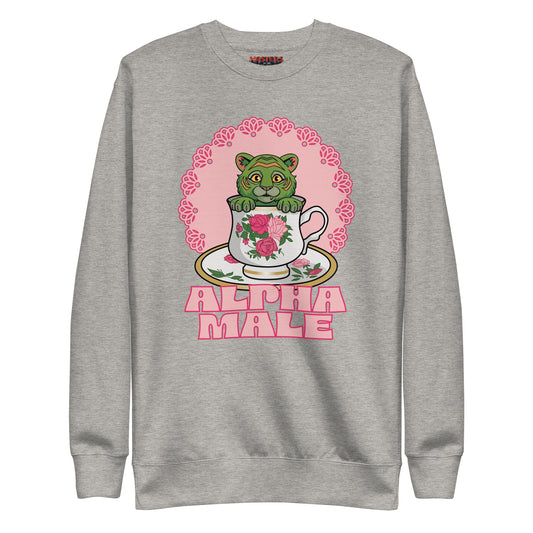 Masters of the Universe Movie Cringer Teacup Gray Sweatshirt