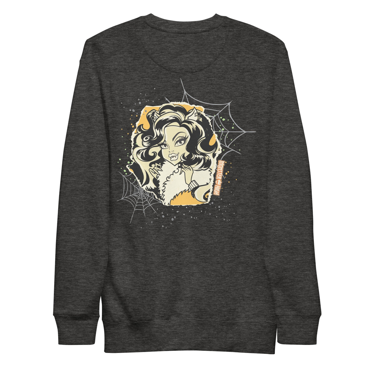 Monster High Clawdeen Embroidered Grey Sweatshirt