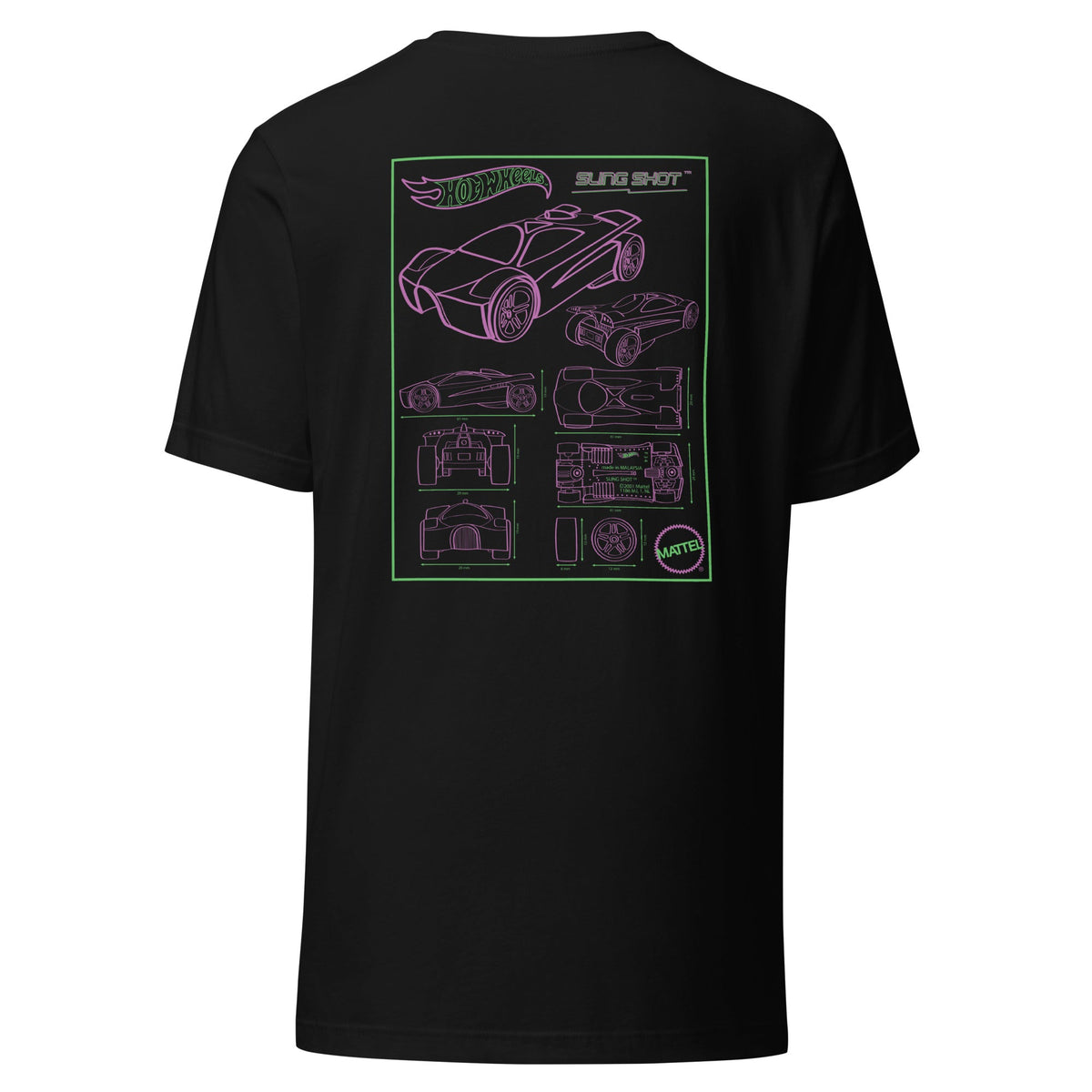 Hot Wheels MC Revealed Fan-Designed Black T-Shirt
