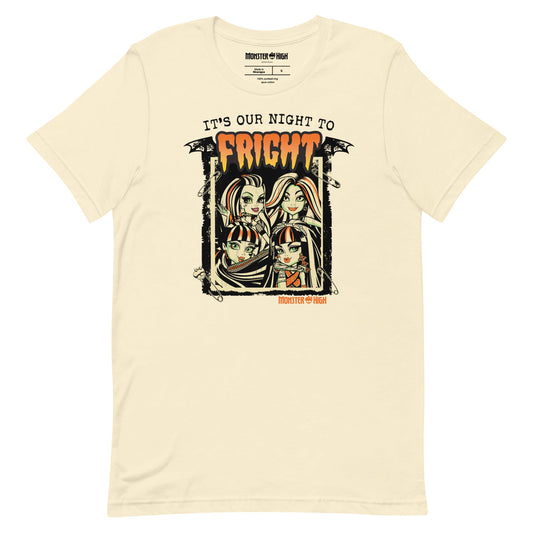 Monster High Fright Night Cream T-Shirt