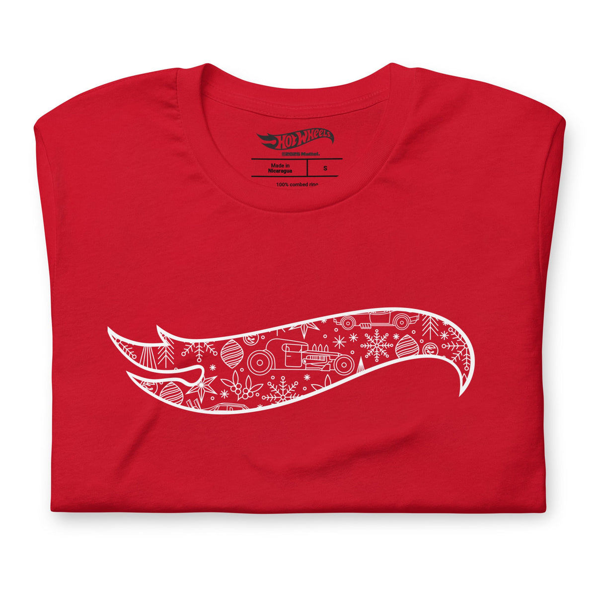 Hot Wheels Holiday Flame Red T-shirt