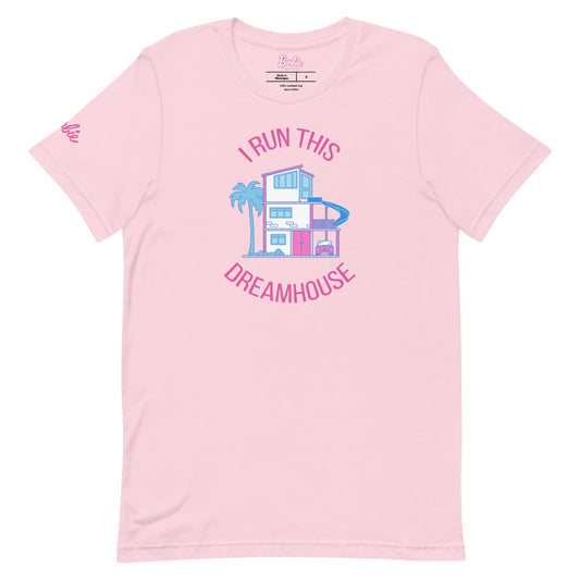 Barbie I Run This Dreamhouse Pink T-Shirt