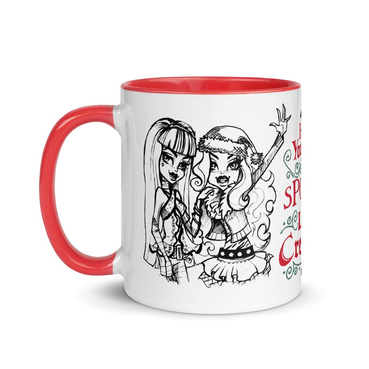 Monster High Creepmas White Mug
