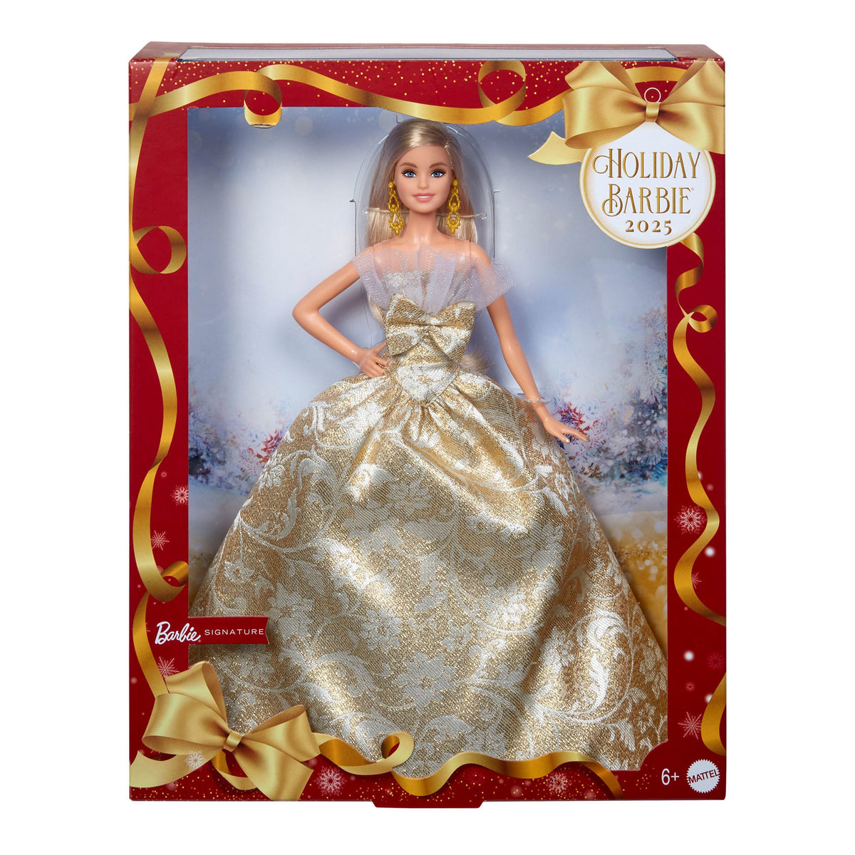 2025 Holiday Barbie Doll 5